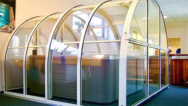 SPA-Überdachung ALUNA ArtSPA