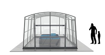 Aluna Art Spa II Überdachung