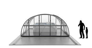 Aluna Art Spa Überdachung