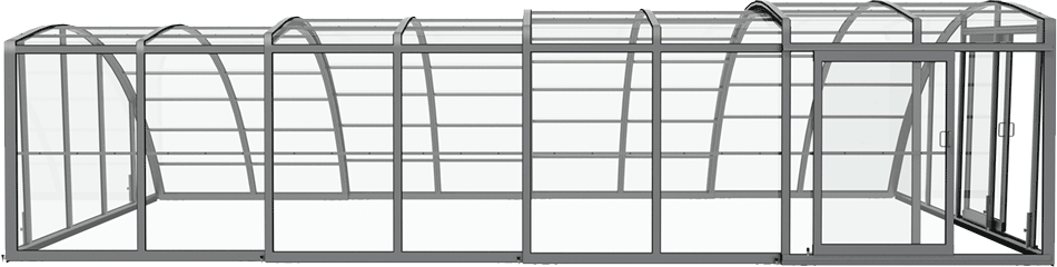 Poolüberdachung ALUNA Delta II
