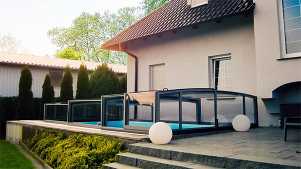 Schwimmbadüberdachung Aluna® H2O