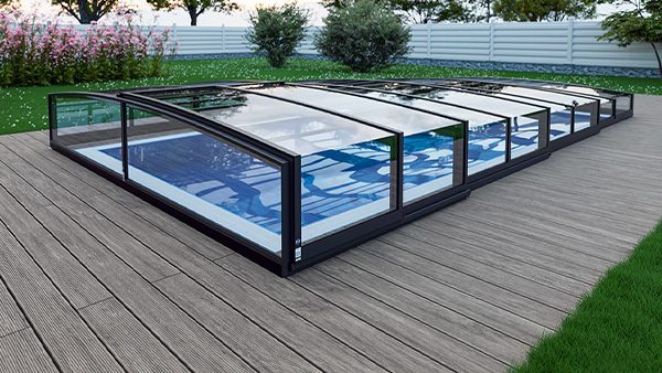 Pooldach ALUNA Nero R1