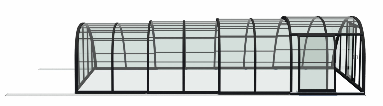 Schwimmbadüberdachung Aluna® Ocean