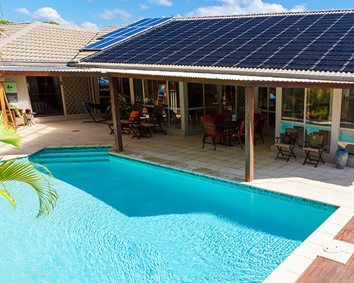 Poolheizung - Solarheizung