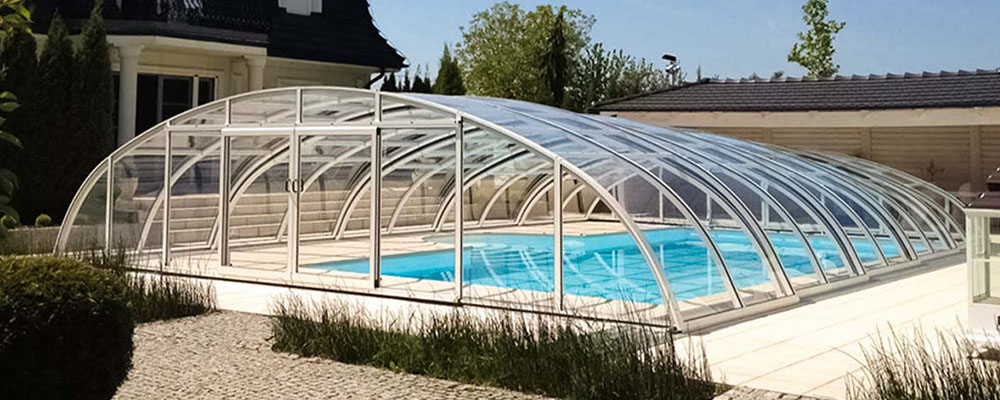 Poolüberdachung Baugenehmigung für Swimming Pools