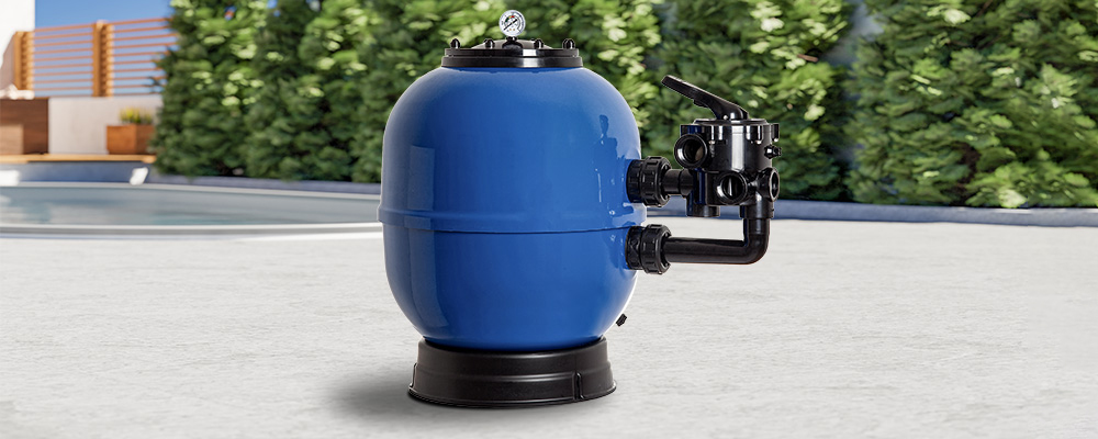 Sandfilter und Poolpumpe