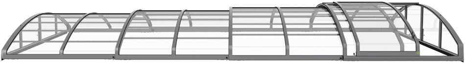 Schwimmbadüberdachung Aluna® Variant Light
