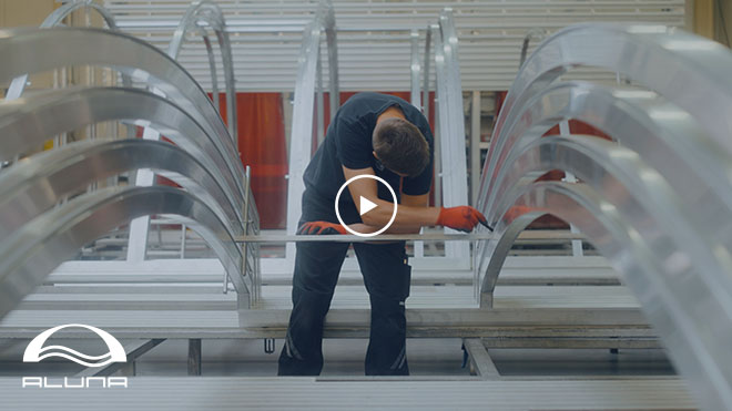 Aluna® Fertigung auf Youtube ansehen