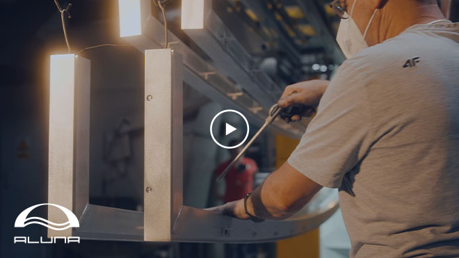 Aluna® Pulverbeschichtung auf Youtube ansehen