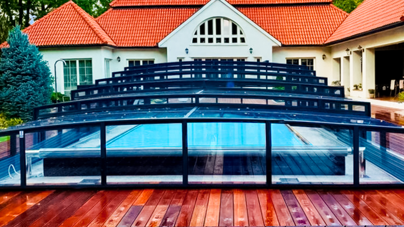 Schwimmbadüberdachung Aluna® H2O XXL