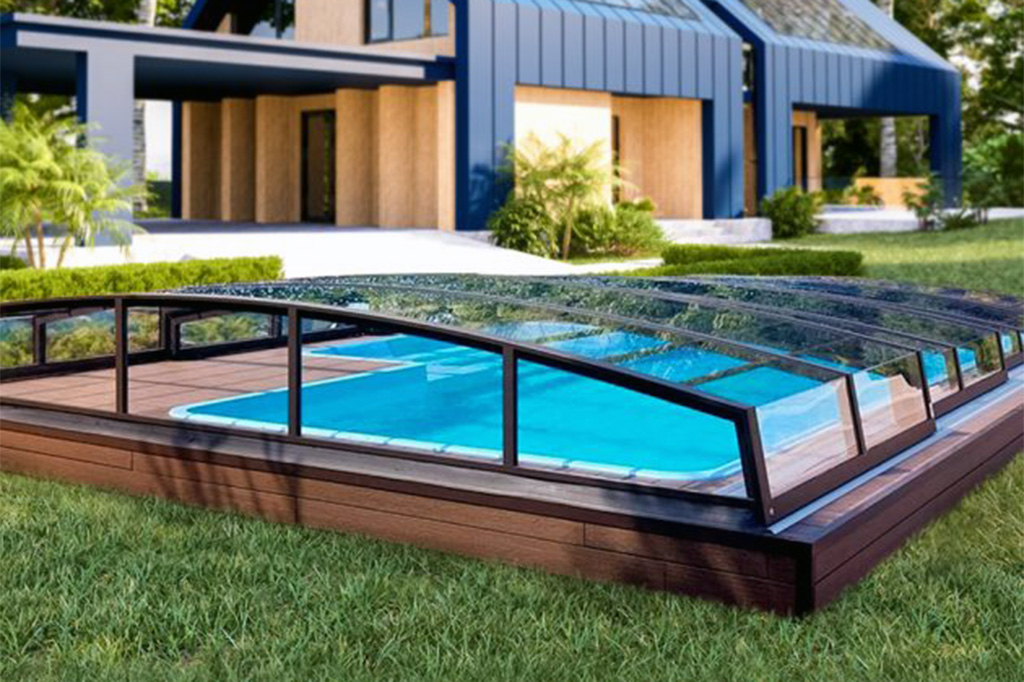 Poolüberdachung Aluna® Comfort R1