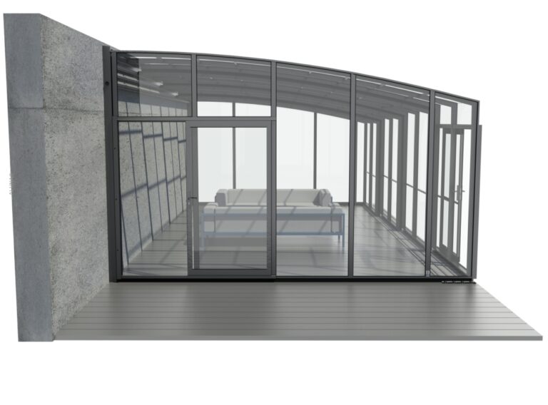 Terrassenüberdachung Aluna® Aluwall III