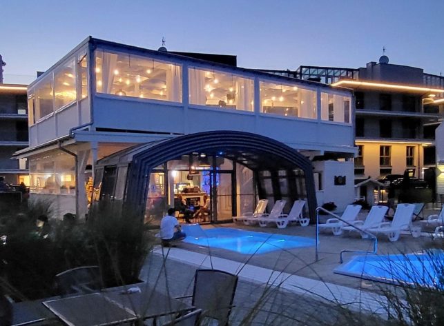 Schwimmbadüberdachung Aluna® Admiral