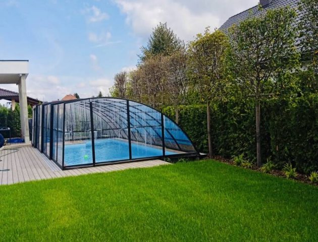 Hohes Pooldach Aluna® Delta II