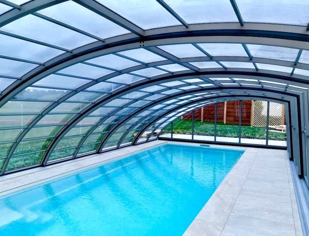 Poolüberdachung Aluna® Delta II