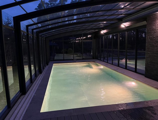 Poolüberdachung Aluna® Aluwall III