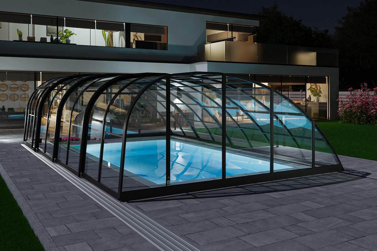 Poolüberdachung Aluna® Ocean