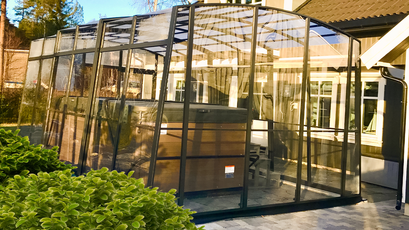 Poolüberdachung Aluna® ArtSPA II