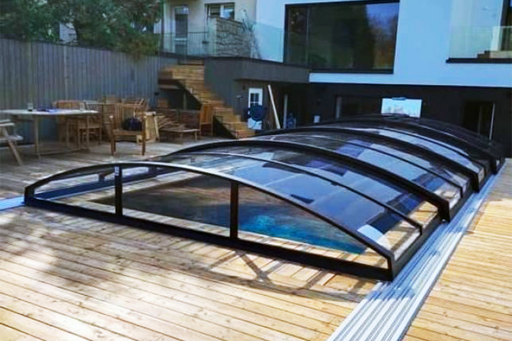 Poolüberdachung Aluna® Variant Light