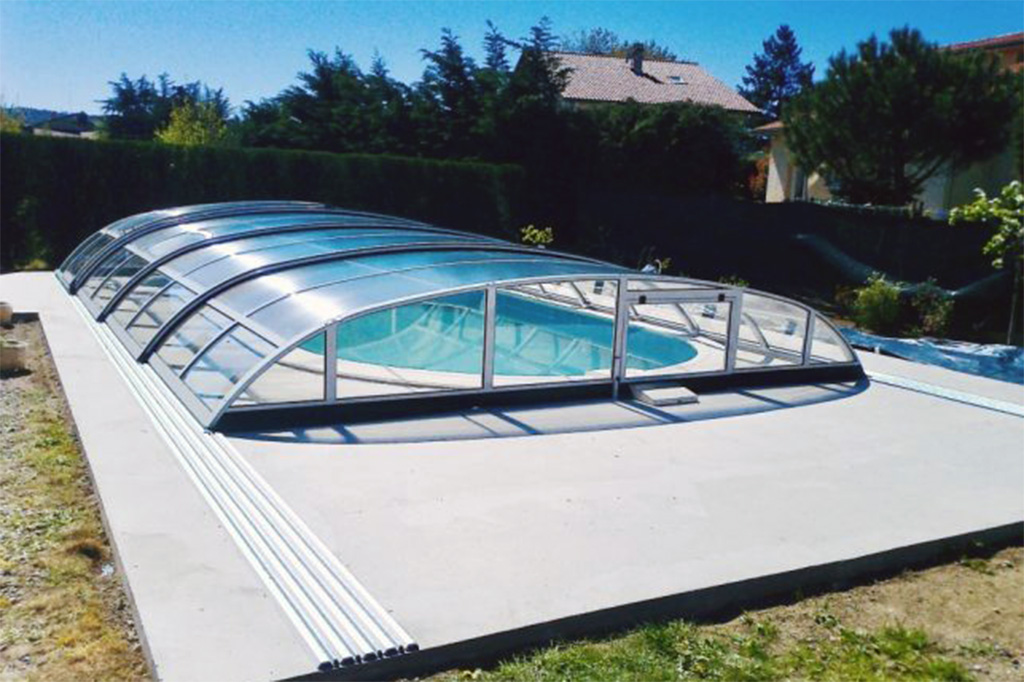 Schwimmbadüberdachung Aluna® Atlanta