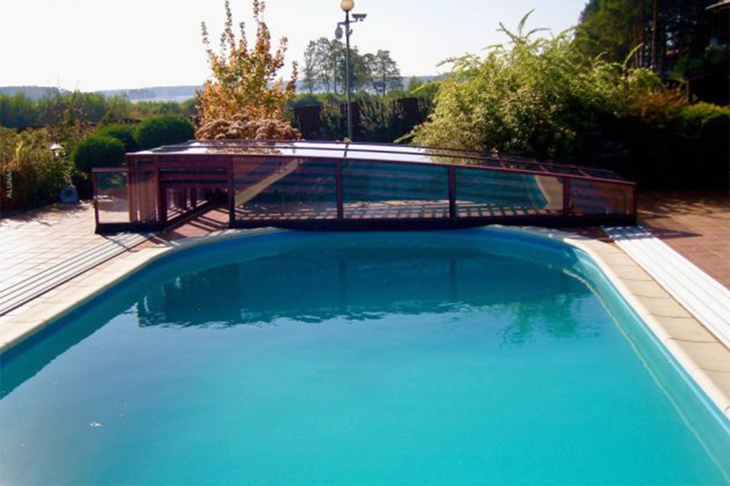 Poolüberdachung Aluna® Neo Light R1