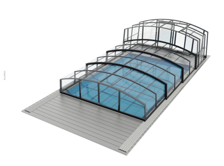 Poolüberdachung  Aluna® Duo III