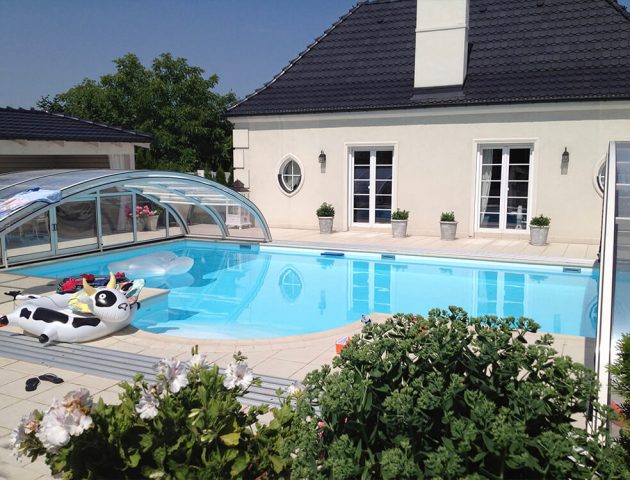 Schwimmbadüberdachung Aluna® Classic