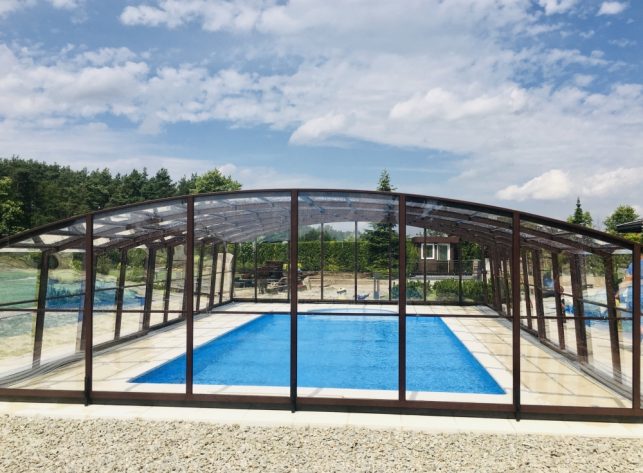 Schwimmbadüberdachung Aluna® Admiral