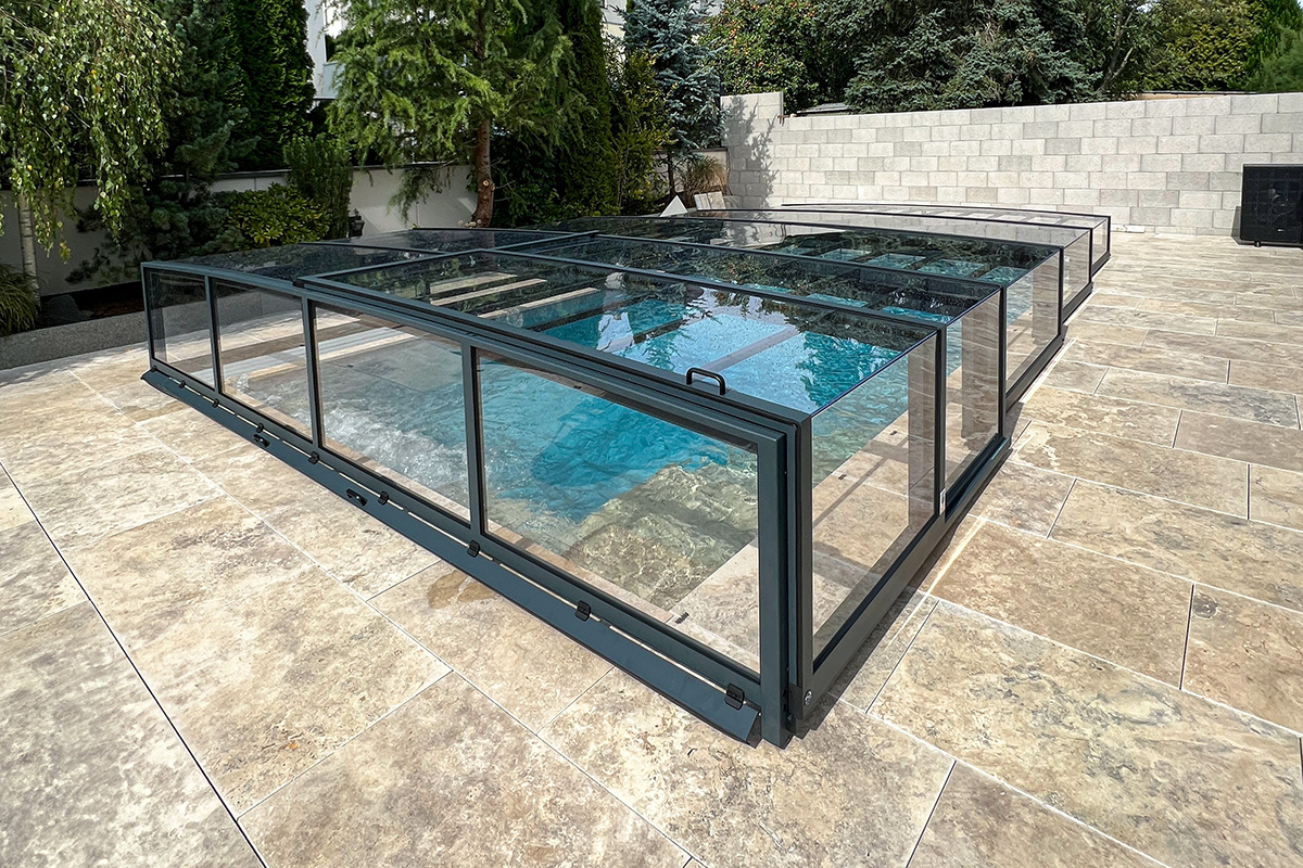 ALUNA® EXCLUSIVE LINE R1 Poolüberdachung 