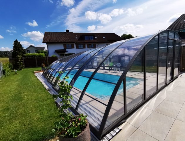 Hohes Pooldach Aluna® Delta II