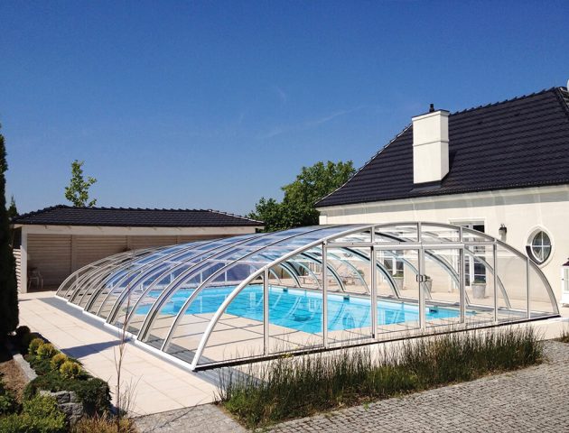 Schwimmbadüberdachung Aluna® Classic