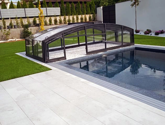 Schwimmbadüberdachung Aluna® Admiral II