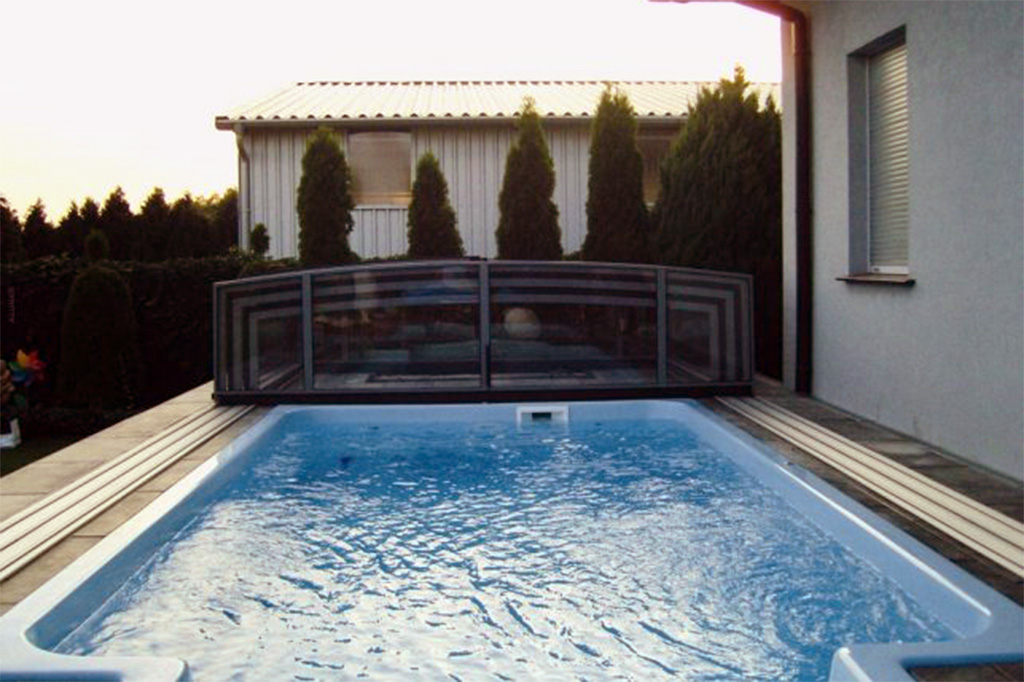 Schwimmbadüberdachung Aluna® H2O