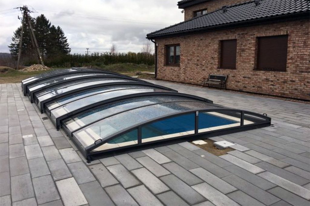 Poolüberdachung Aluna® Eco