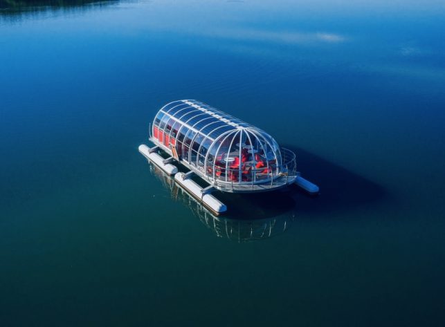 Hohe Poolüberdachung Aluna® Orion