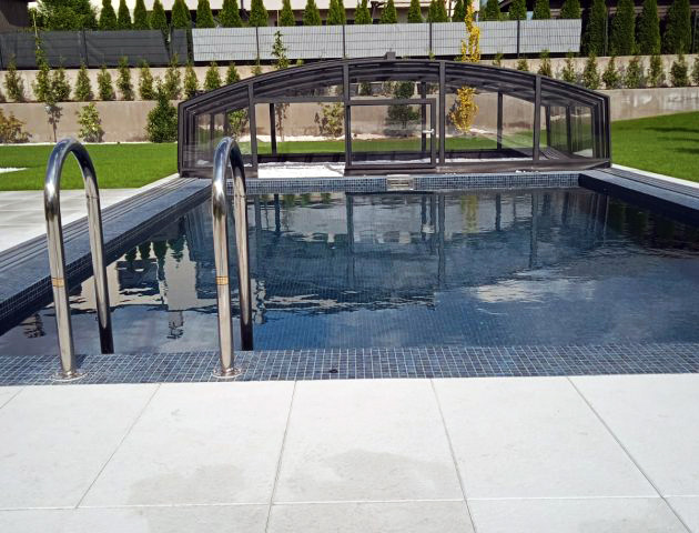 Schwimmbadüberdachung Aluna® Admiral II