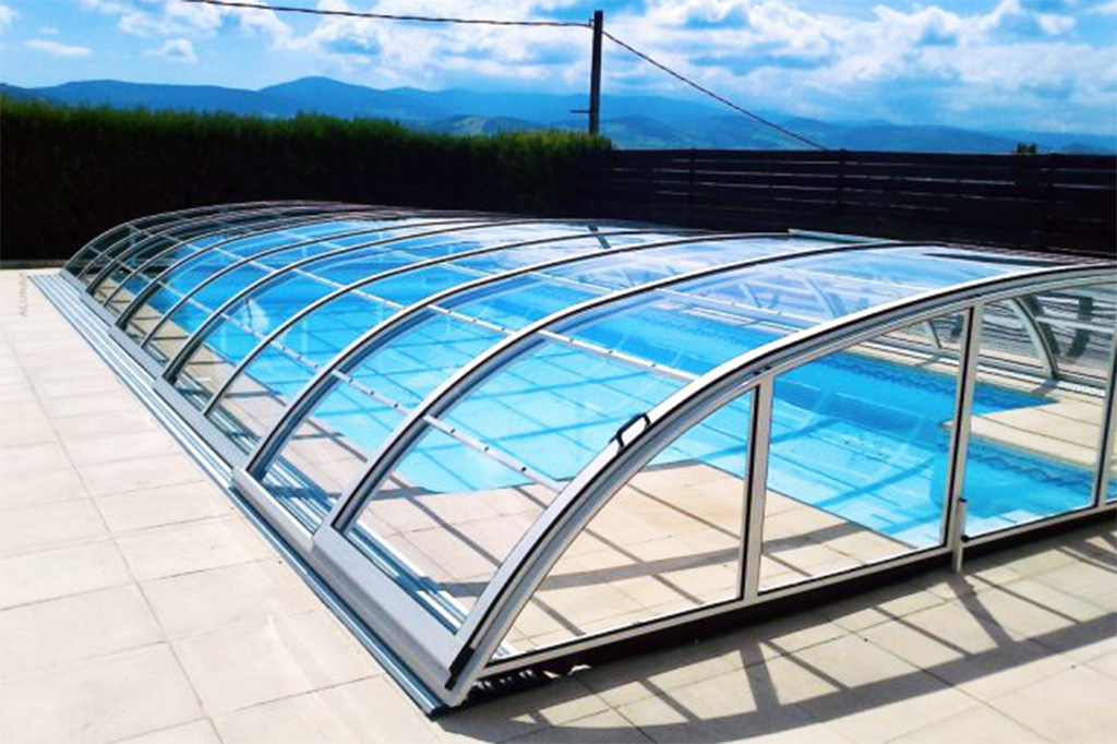Schwimmbadüberdachung Aluna® Atlanta
