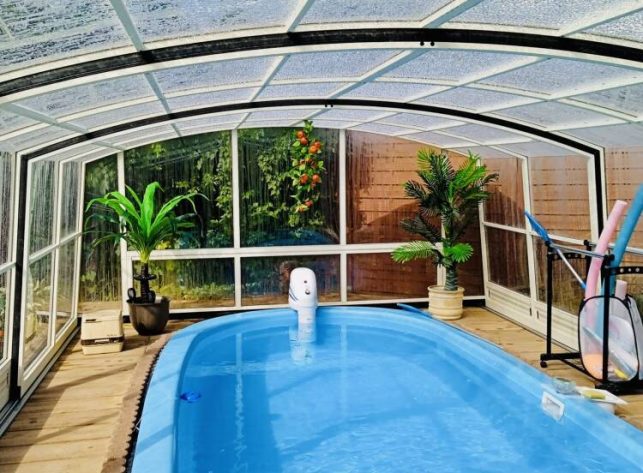 Schwimmbadüberdachung Aluna® Admiral