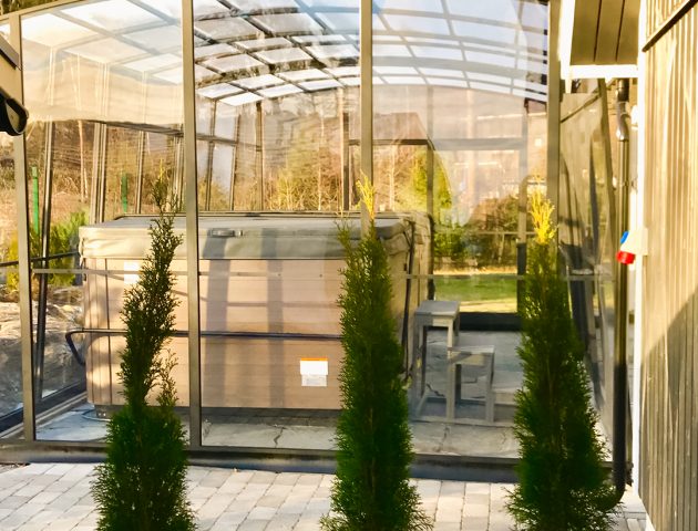 SPA-Überdachung Aluna® ArtSPA II