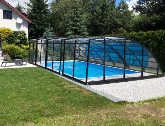 Poolüberdachung Aluna® Delta II