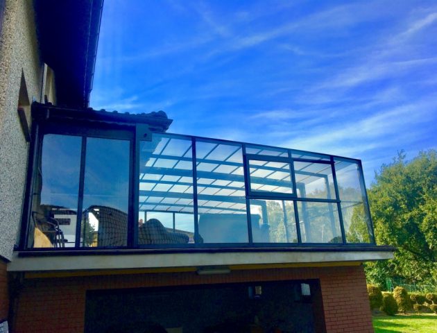 Poolüberdachung Aluna® Aluwall III