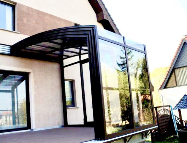 Terrassenüberdachung Aluna® Aluwall III