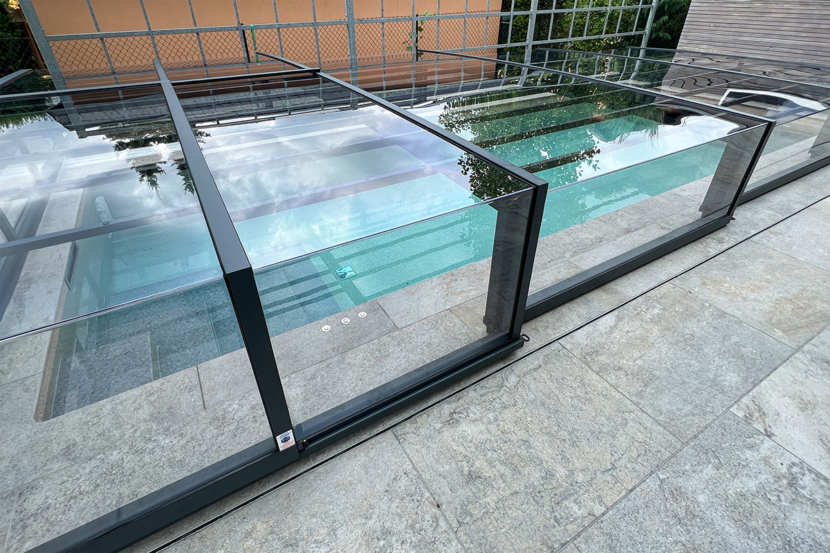 Poolüberdachung Aluna® Exclusive Line R1