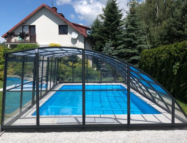 Poolüberdachung Aluna® Delta II